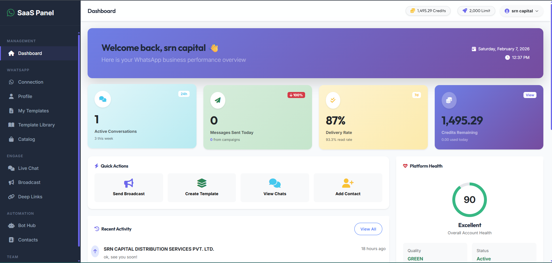 SaaS Preview